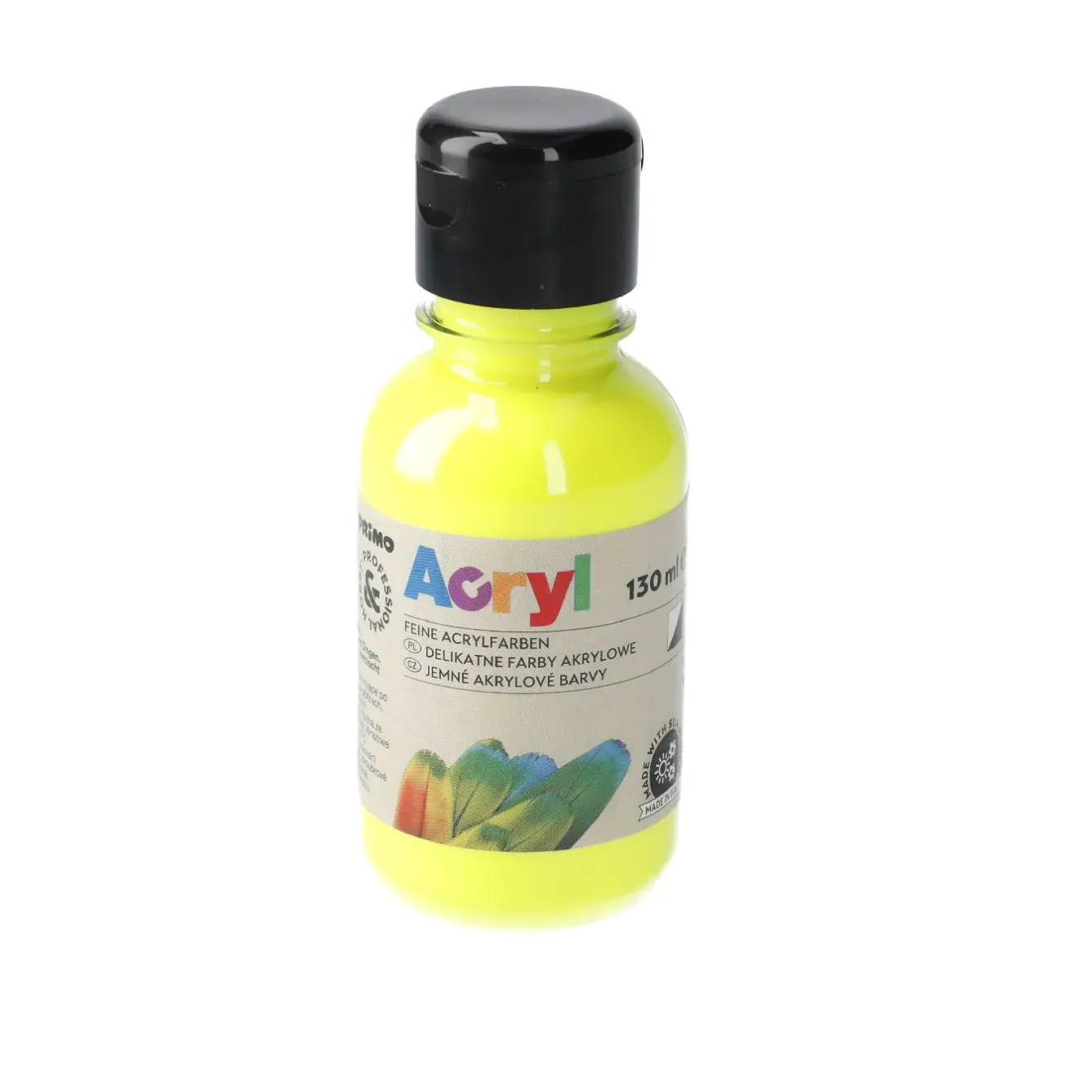 New Acrylfarbe, Gelb-fluoreszierend, 130 Ml Jga|Shop The Geschenk
