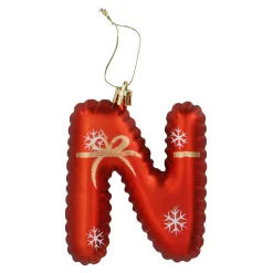 Sale Anhänger Buchstabe, N/rot, 10 Cm Weihnachtsgeschenke|Weihnachtsbaumschmuck