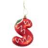 Outlet Anhänger Buchstabe, S/rot, 10 Cm Weihnachtsgeschenke|Weihnachtsbaumschmuck