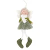Discount Anhänger Engel, Pulli/grün, 16 Cm Weihnachtsbaumschmuck|Weihnachten