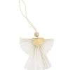 Online Anhänger Engel, Uni/offwhite, 10 Cm Weihnachtsbaumschmuck|Weihnachtsdeko