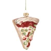 Online Anhänger Fancy, Bunt, Pizzastück, 11 Cm Weihnachtsbaumschmuck