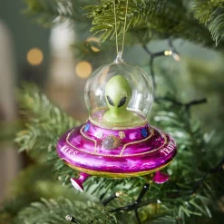 Best Anhänger Fancy, Deluxe, Alien/Ufo Weihnachtsbaumschmuck|Weihnachten