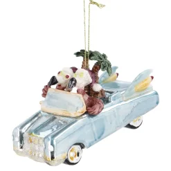 Best Anhänger Fancy, Deluxe, Flamingos/Cabrio Weihnachtsbaumschmuck|Weihnachten