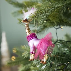 Clearance Anhänger Fancy, Deluxe, Giraffe/Party Weihnachtsbaumschmuck|Weihnachten