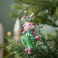 Anhänger Fancy, Deluxe, Hase/Xmas Party Weihnachtsbaumschmuck|Weihnachten
