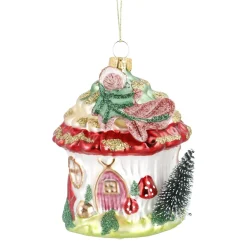 Anhänger Fancy, Deluxe, Märchenwald-Haus Weihnachtsbaumschmuck|Weihnachten