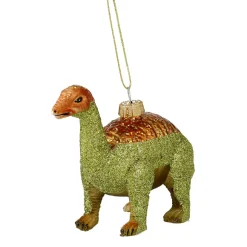 New Anhänger Fancy, Edel, Dino/grün, 9 Cm Weihnachtsbaumschmuck