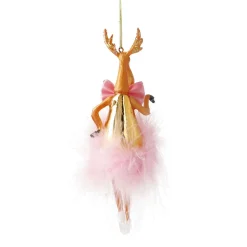 Online Anhänger Fancy, Edel, Elch/Tänzerin, 19 Cm Weihnachtsbaumschmuck
