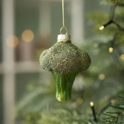 Online Anhänger Fancy, Klein, Brokkoli/grün Weihnachtsbaumschmuck
