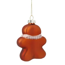 Sale Anhänger Fancy, Klein, Lebkuchenmann/braun Weihnachtsbaumschmuck|Weihnachten