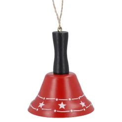 Discount Anhänger Glöckchen, Rot, 6.5 X 7.5 Cm Weihnachtsbaumschmuck|Weihnachten
