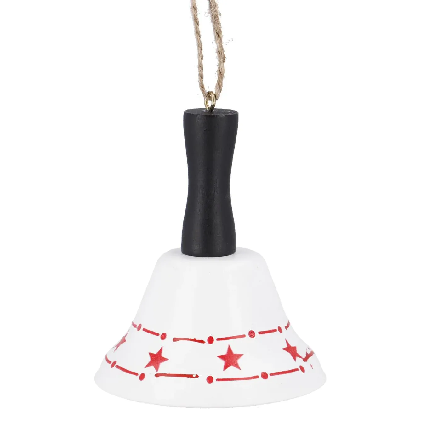 Discount Anhänger Glöckchen, Weiß, 6.5 X 7.5 Cm Weihnachtsbaumschmuck|Weihnachten