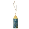 New Anhänger Haus, Dunkelblau, 13 Cm Deko-Anhänger|Weihnachtsbaumschmuck