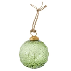 New Anhänger Ornament, Kugel/grün, 7 Cm Weihnachtsbaumschmuck