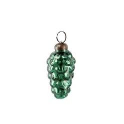 Best Anhänger Ornament, Tannenzapfen, Grün, 5 Cm Weihnachtsbaumschmuck|Adventskränze & Zubehör