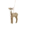 Sale Anhänger Rehkitz, Dunkelbraun, Stehend, 9 Cm Weihnachtsbaumschmuck|Adventskränze & Zubehör