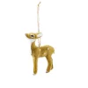 Anhänger Rehkitz, Hellbraun, Stehend, 9 Cm Weihnachtsbaumschmuck|Adventskränze & Zubehör