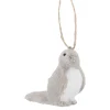 Discount Anhänger Vogel, Grau/links, 8.5 Cm Weihnachtsbaumschmuck|Weihnachten