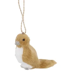 Sale Anhänger Vogel, Hellbraun/rechts, 8.5 Cm Weihnachtsbaumschmuck|Weihnachten