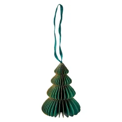 Discount Anhänger Wabe, Tannenbaum, Dunkelgrün/rund, 10 Cm Weihnachtsdeko|Weihnachtsbaumschmuck