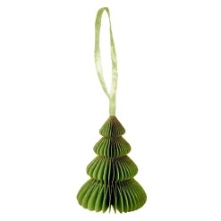Hot Anhänger Wabe, Tannenbaum, Mintgrün/rund, 10 Cm Weihnachtsbaumschmuck|Weihnachtsdeko