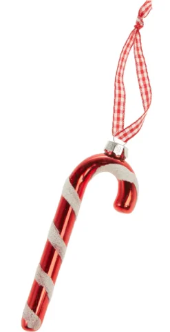 Discount Anhänger Zuckerstange, Glänzend, 12 Cm Shop The Geschenk|Deko-Anhänger