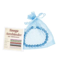 Armband Edelstein-Energie, Howlite/blau Geschenkideen|Fashion