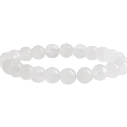 Online Armband Edelstein-Energie, Rockquarz/weiß Fashion