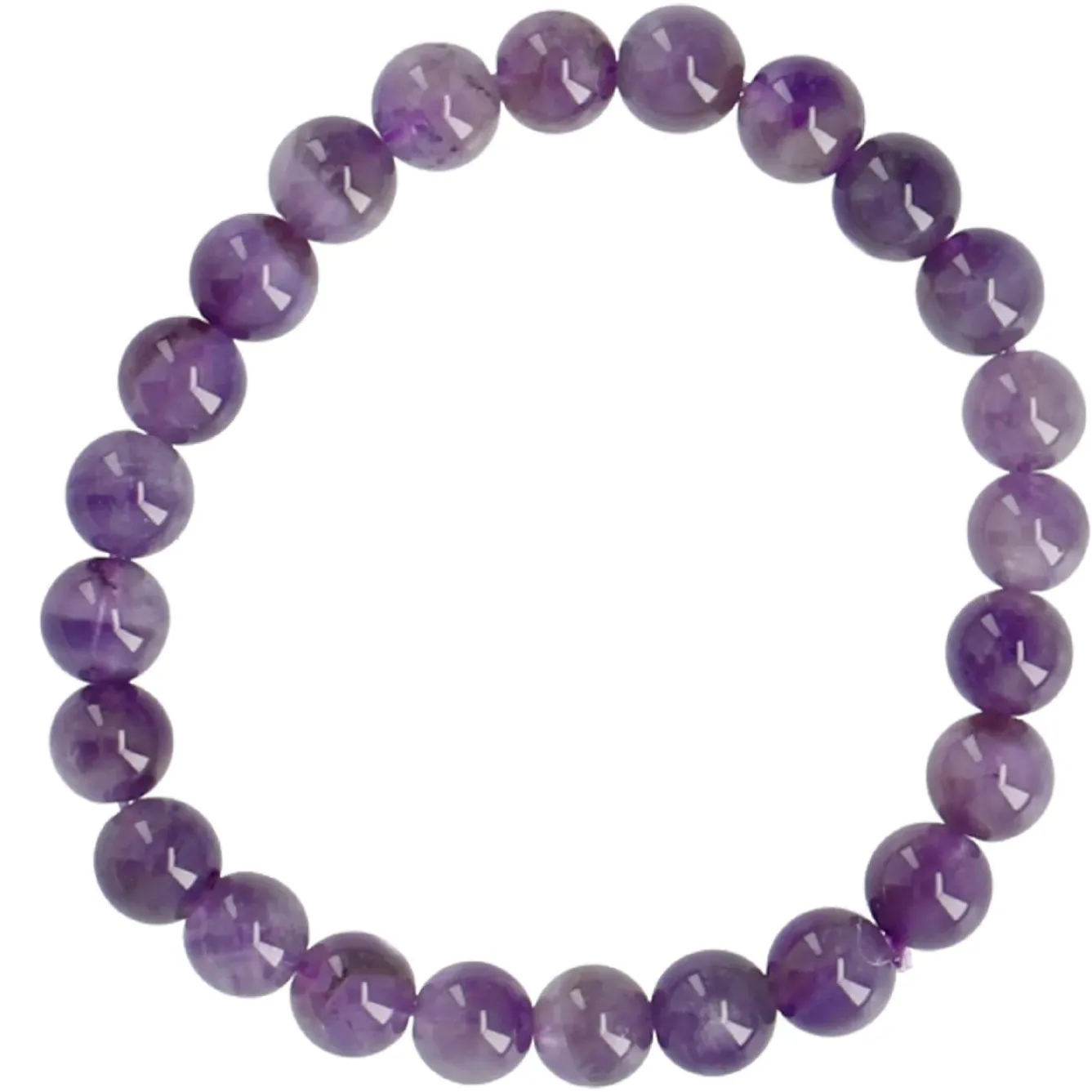 Sale Armband Edelstein-Energie, Amethyst/lila Geschenkideen|Fashion
