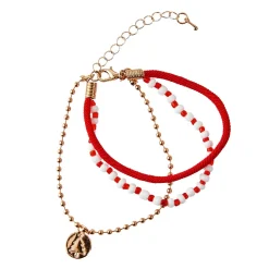 Sale Armband Weihnachten, Baum, Rot/gold Weihnachtsoutfit|Weihnachten