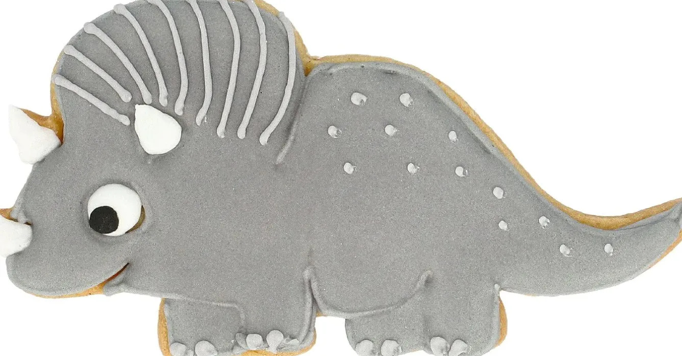 Outlet Ausstechform Dino Triceratops, 6 Cm Weihnachtsbäckerei