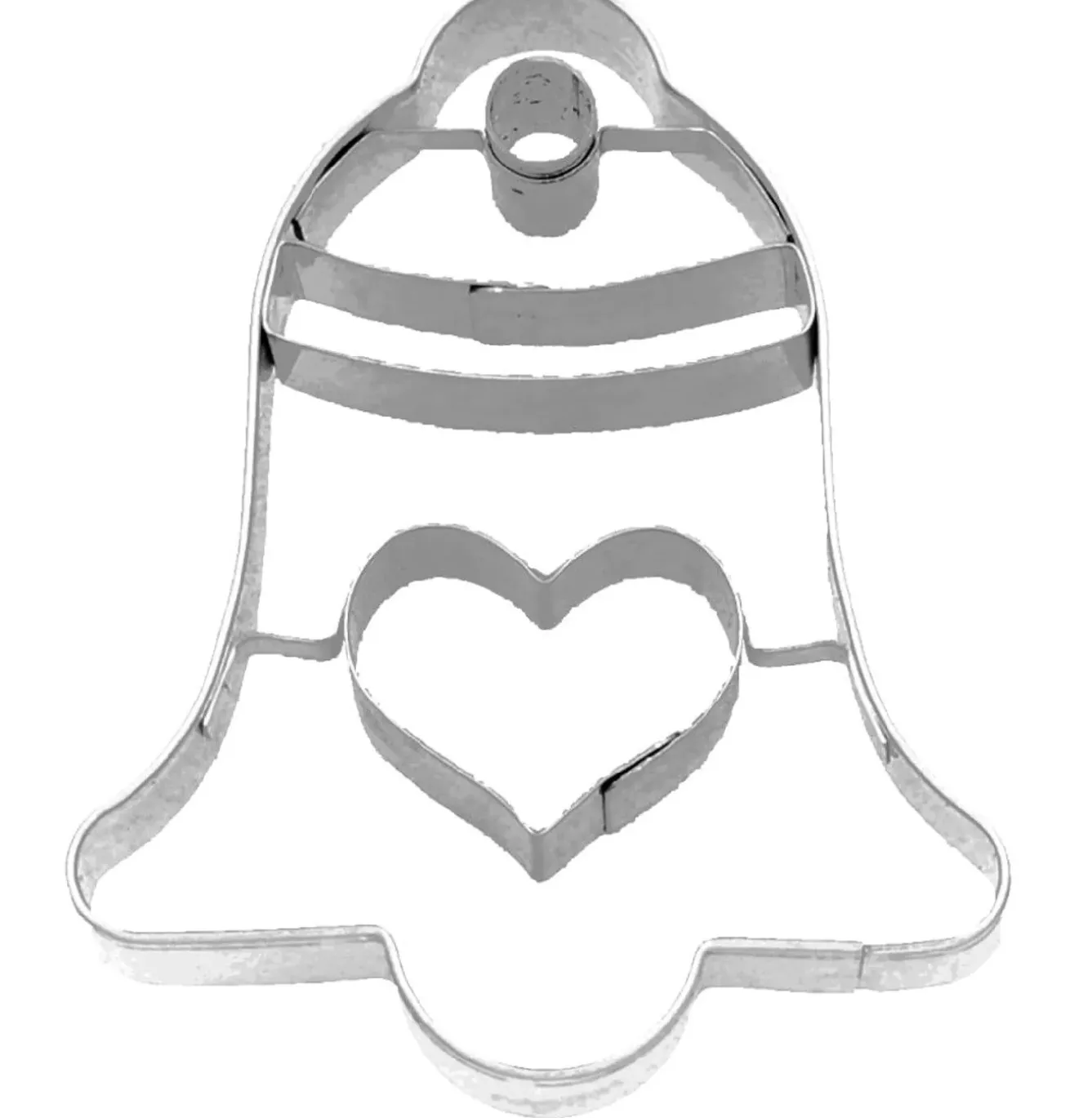 Hot Ausstechform Glocke/Herz, 6 Cm Weihnachtsbäckerei|Weihnachten