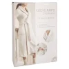 Sale Bademantel Flausch, Creme, L/XL Geschenkideen|Fashion
