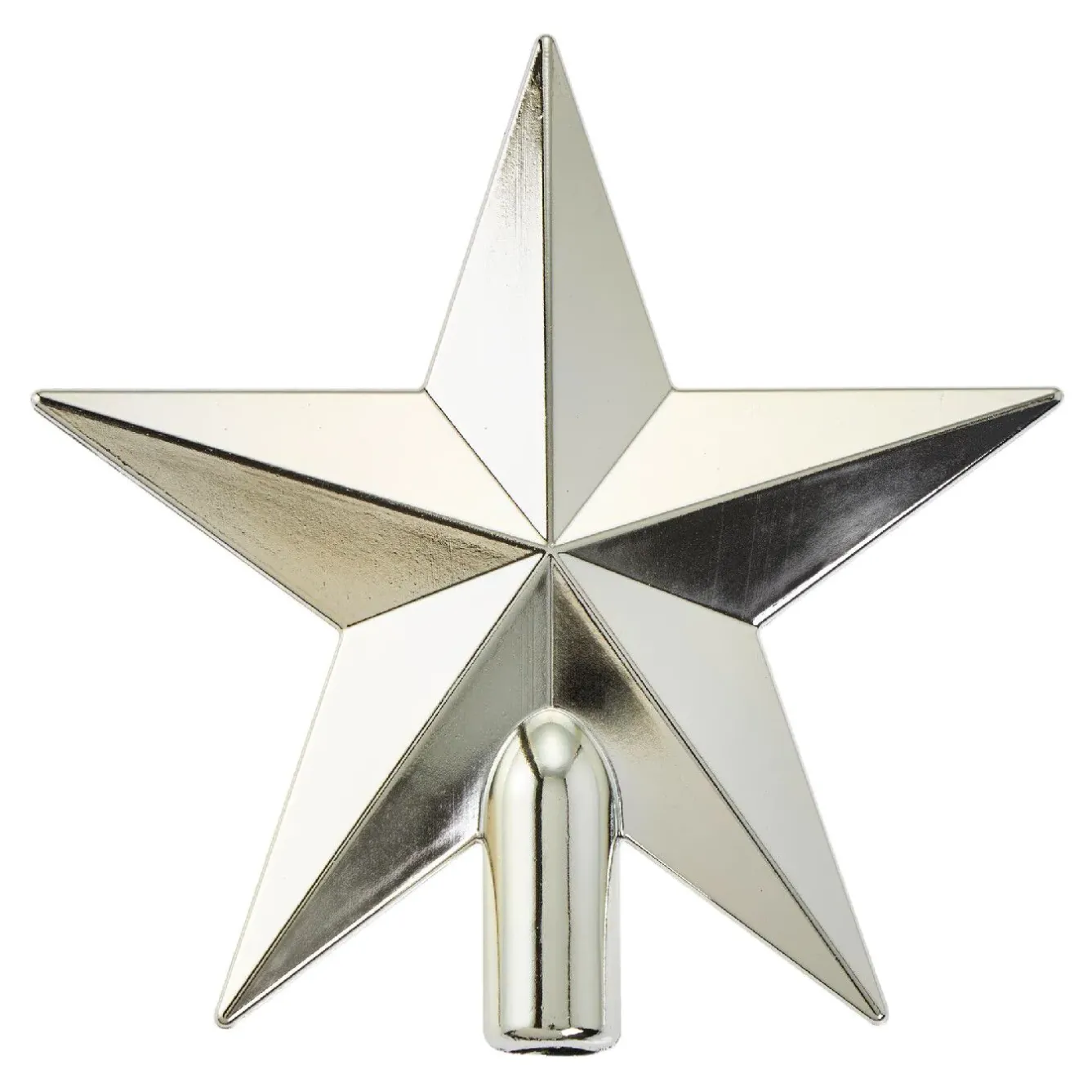 Online Baumspitze Stern, Champagner/glänzend, 20 Cm Weihnachtsbaumschmuck|Weihnachten