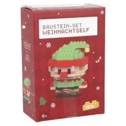 Hot Bausteine-Set 3D, Xmas/Elf, Klein Geschenkideen|Spielzeug