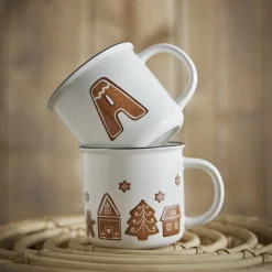 New Becher Buchstabe/Lebkuchen, A, 380 Ml Küche|Weihnachtsbecher