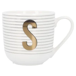 Clearance Becher Buchstabe/Streifen, S, 450 Ml Küche|Weihnachtsbecher