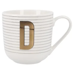 Hot Becher Buchstabe/Streifen, D, 450 Ml Küche|Weihnachtsbecher