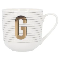 Hot Becher Buchstabe/Streifen, G, 450 Ml Küche|Weihnachtsbecher