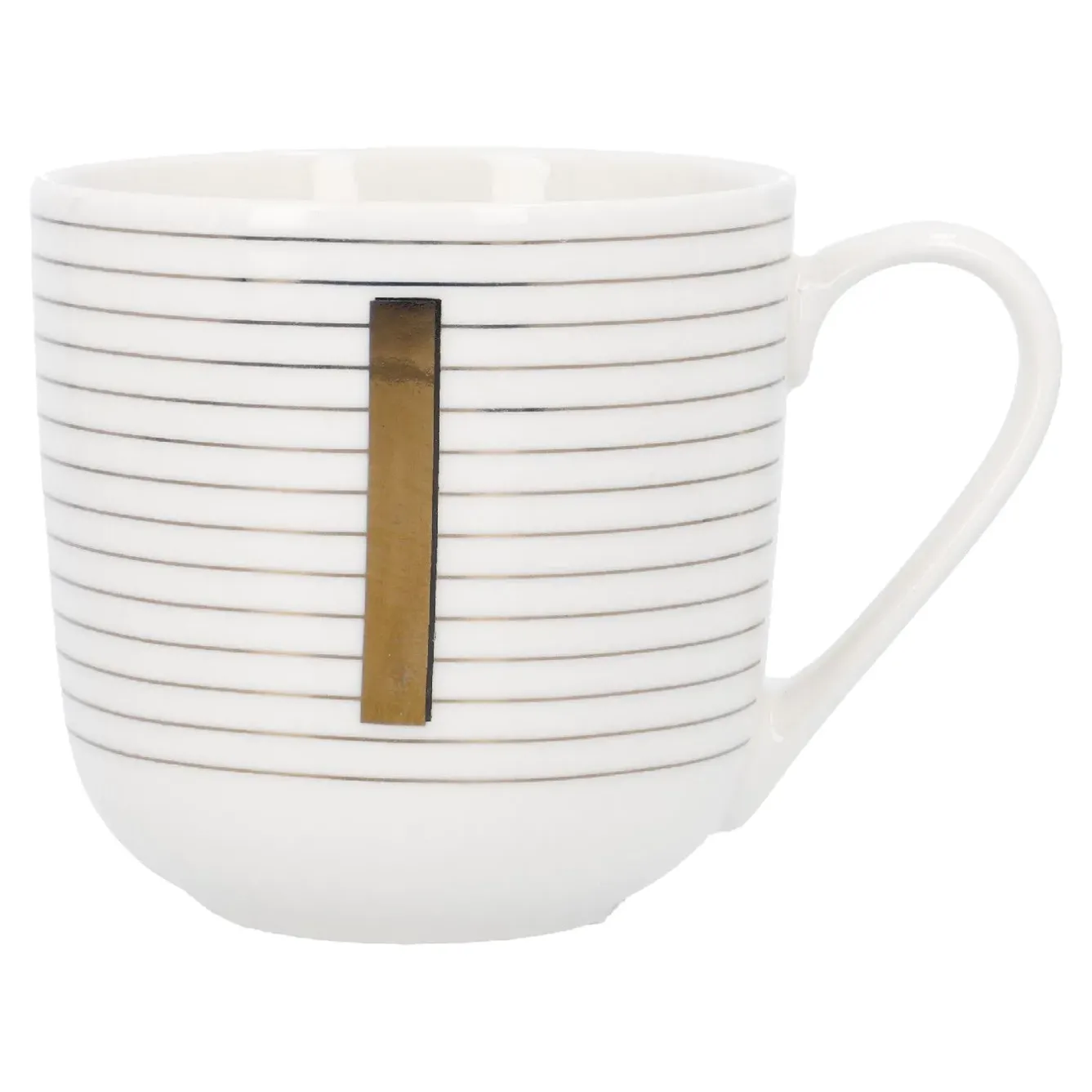 Outlet Becher Buchstabe/Streifen, I, 450 Ml Küche|Weihnachtsbecher