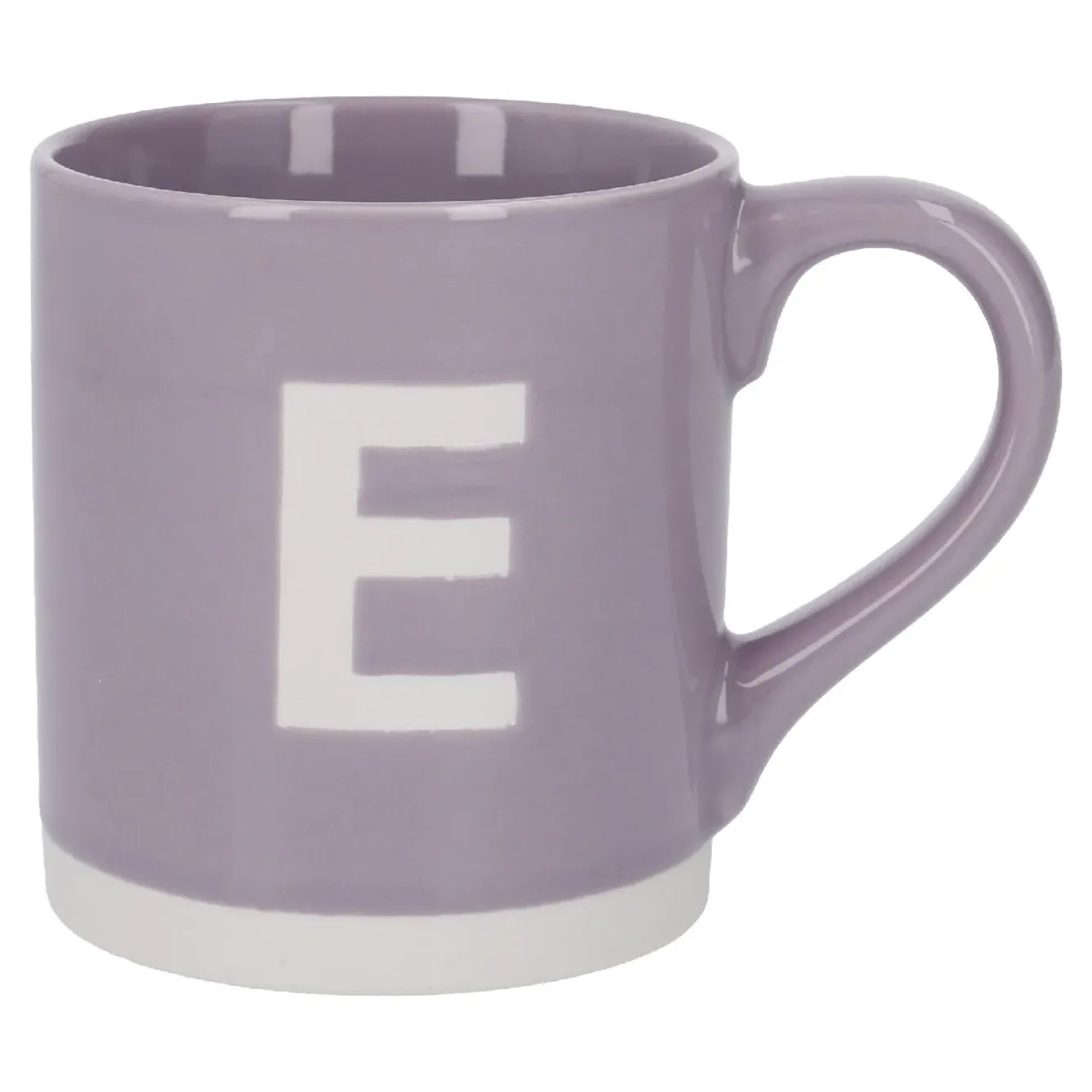 New Becher Buchstabe/Uni, E/lila, 440 Ml Küche