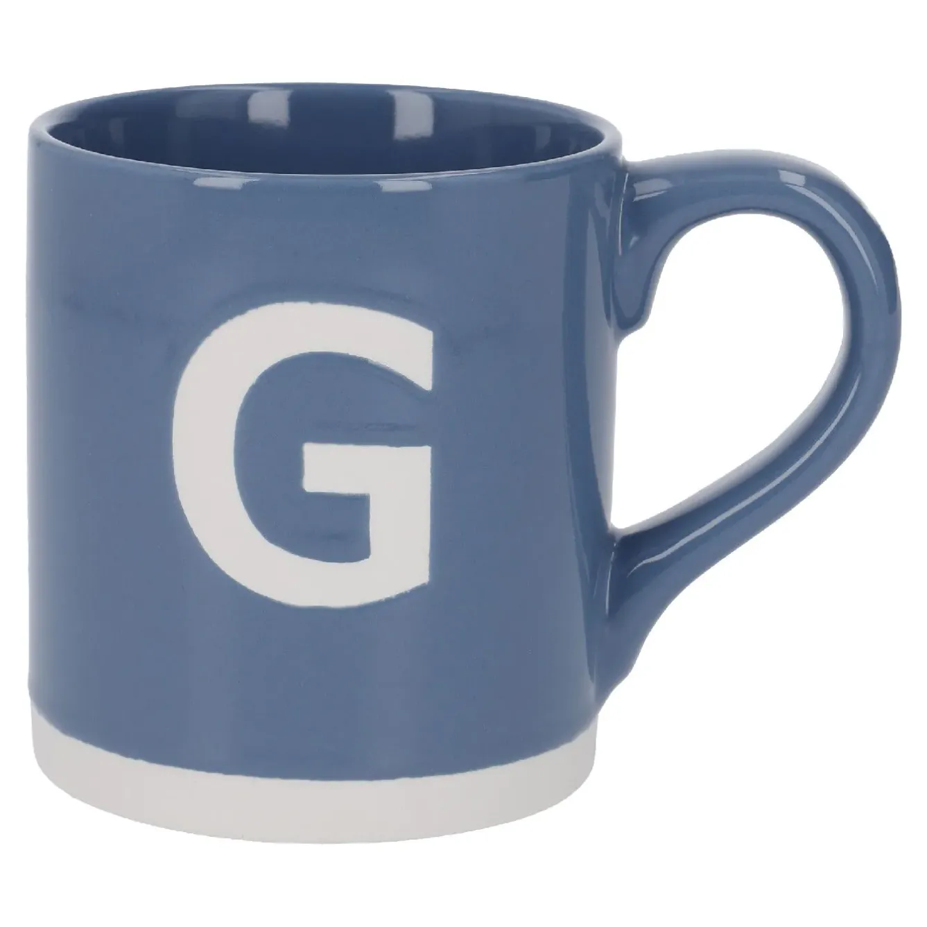 Outlet Becher Buchstabe/Uni, G/blau, 440 Ml Küche