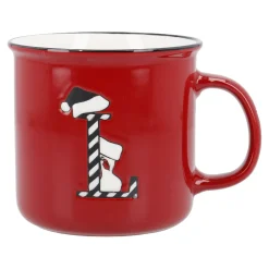 Best Becher Buchstabe/Weihnachten, L/Streifen, 540 Ml Küche|Weihnachtsbecher