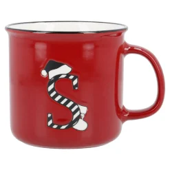 Sale Becher Buchstabe/Weihnachten, S/Streifen, 540 Ml Küche|Weihnachtsbecher