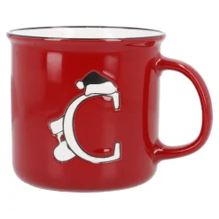 New Becher Buchstabe/Weihnachten, C/weiß, 540 Ml Küche|Weihnachtsbecher