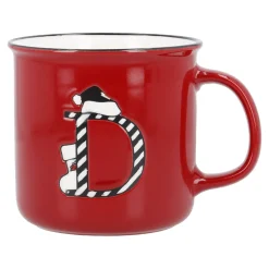 Outlet Becher Buchstabe/Weihnachten, D/Streifen, 540 Ml Küche|Weihnachtsbecher