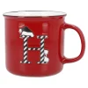 Sale Becher Buchstabe/Weihnachten, H/Streifen, 540 Ml Küche|Weihnachtsbecher
