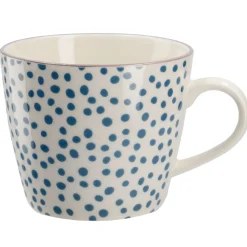 Discount Becher China, Blau, Dots, 300 Ml Küche