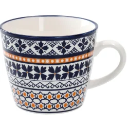 Best Becher China, Blau/orange, 300 Ml Küche
